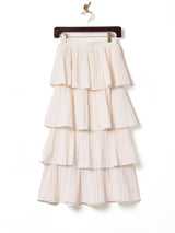 【7色展開】Meridian 4ラッフルスカート