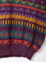 フェアアイル風 ニットベスト