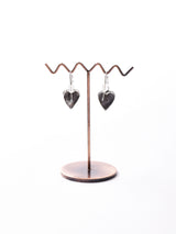 ハートターコイズ シルバーピアス