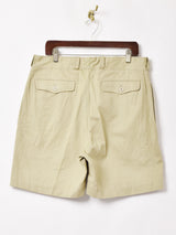 フランス軍 M-52 チノショートパンツ W36