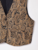 ペイズリー柄ベスト