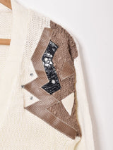 ビジュー デザインカーディガン