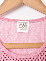 ノースリーブ ラメトップス