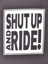 【3色展開】 プリントTシャツ【SHUT UP】