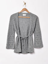 イタリア製 ベルスリーブ ラメカーディガン