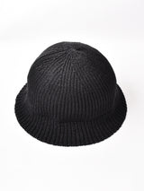 【2色展開】リブ ペーパーニット セーラーハット