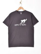 【2色展開】 プリントTシャツ【CAT】