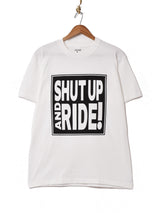 【3色展開】プリントTシャツ【SHUT UP】