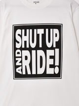 【3色展開】 プリントTシャツ【SHUT UP】