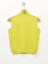 ノースリーブ タートルネック カットソー