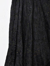 ラメ刺繍 ティアードスカート