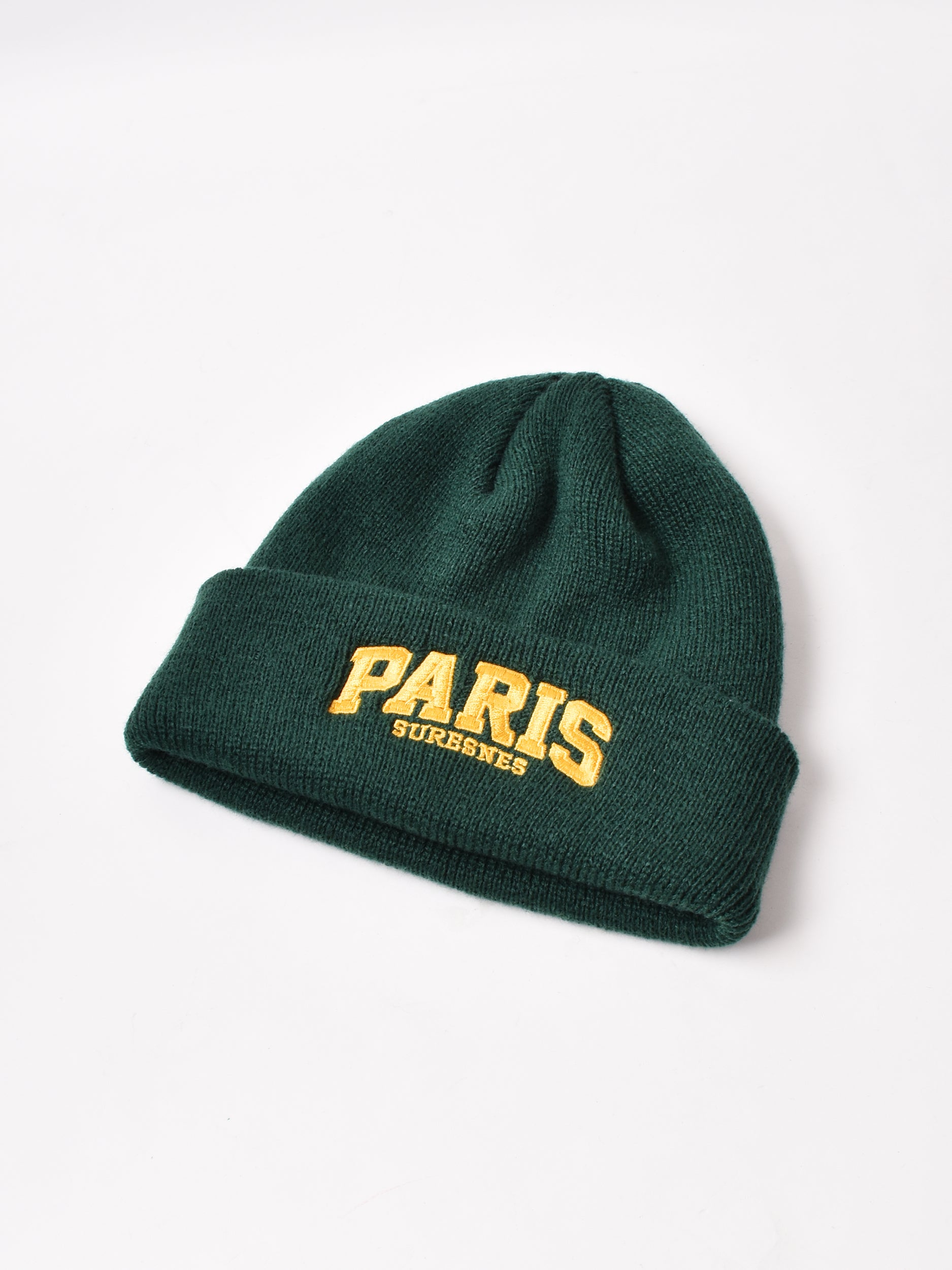 2色展開】ニットキャップ PARIS – 古着屋Top of the Hillの