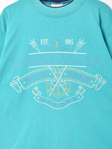 アメリカ製 二枚仕立て プリントTシャツ