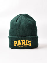 【2色展開】ニットキャップ PARIS