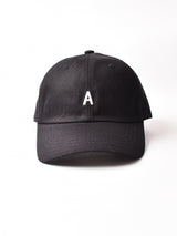 【4色展開】刺繍入り アルファベット コットンキャップ