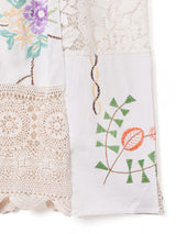 リメイク クロシェパッチワークスカート