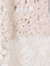 リメイク クロシェパッチワークスカート