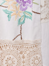 リメイク クロシェパッチワークスカート