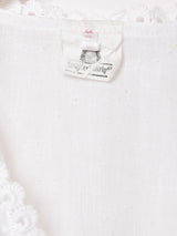 クロップド レースブラウス