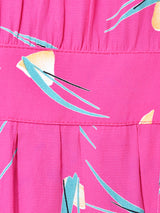 アメリカ製 総柄長袖ワンピース