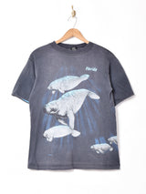 アメリカ製 アニマルプリント Tシャツ