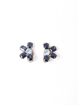 フラワー型 カットワークイヤリング