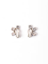 フラワー型 カットワークイヤリング