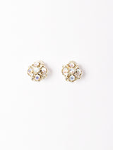 フラワーモチーフ イヤリング