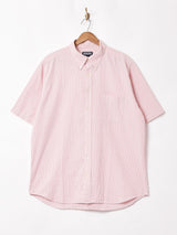 ストライプ 半袖シャツ