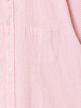 ストライプ 半袖シャツ