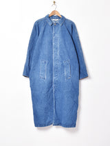 デニムロングコート