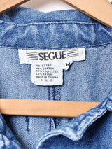 デニムロングコート