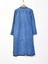 デニムロングコート