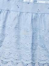 カットワークレース ティアードスカート