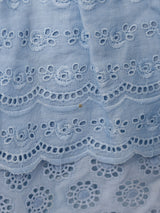 カットワークレース ティアードスカート