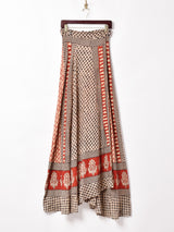 インド綿 ラップスカート