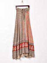 インド綿 ラップスカート