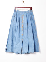 チロリアンデザインスカート