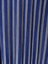 ラメ ストライプ プリーツワンピース