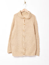 襟付き カーディガン