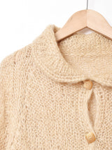 襟付き カーディガン