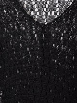 ビーズデザイン クロシェカーディガン