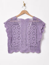 フロントオープン クロシェベスト