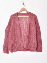 クロシェカーディガン