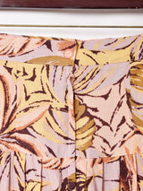 総柄 ベルト付き フレアスカート