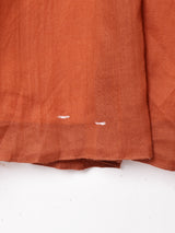 切り替えデザイン サイドボタン フレアスカート