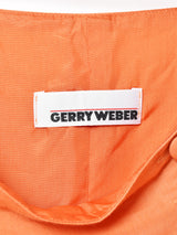 切り替えデザイン サイドボタン フレアスカート