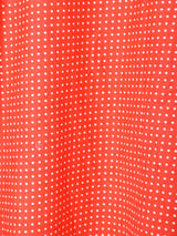 ドット柄 リバーシブル ラップスカート