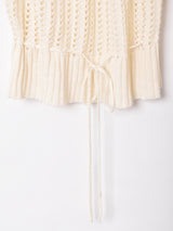 西ドイツ製 半袖 クロシェトップス