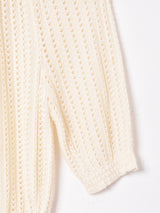 西ドイツ製 半袖 クロシェトップス